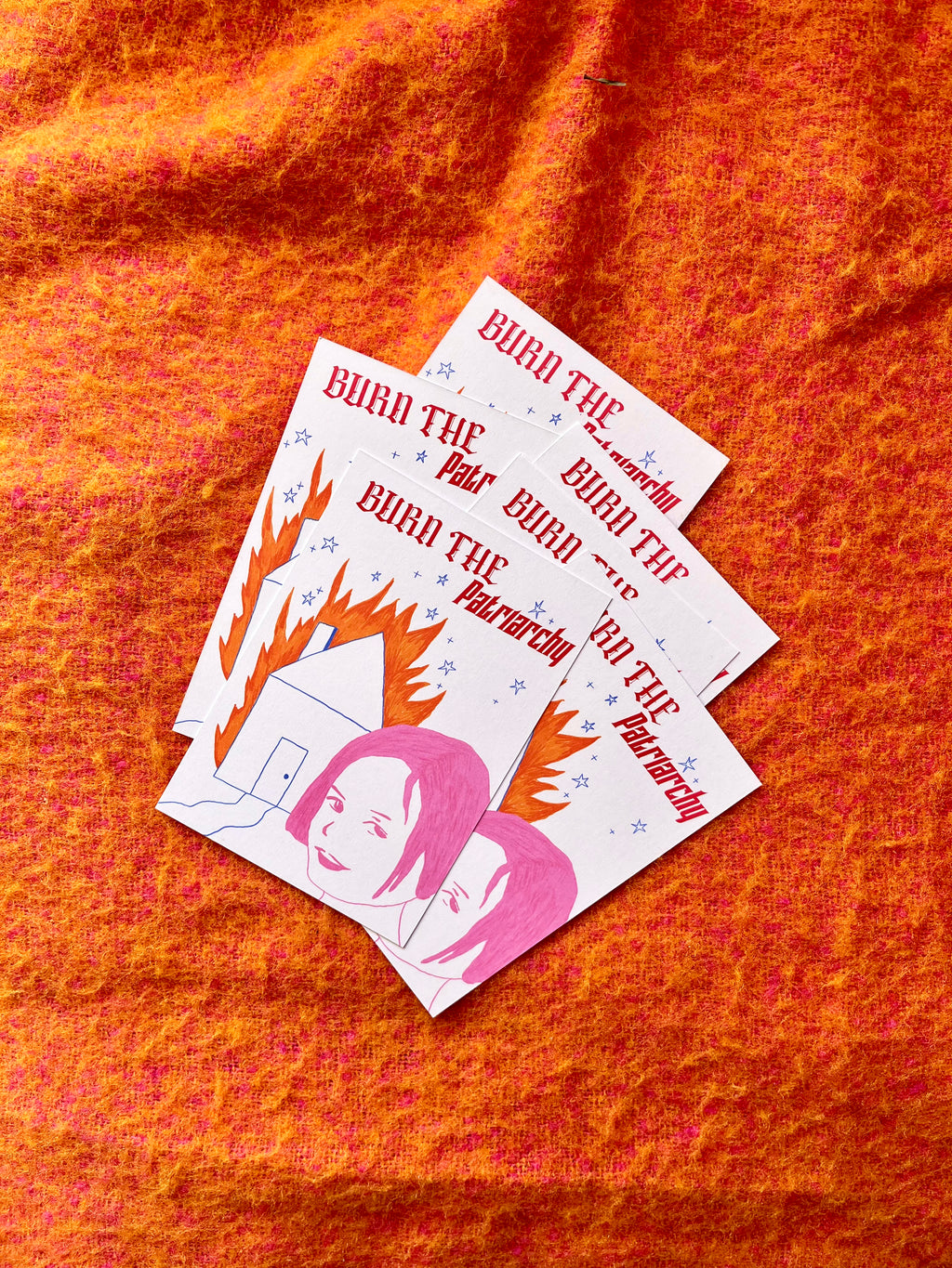 Print A6 - "Burn the Patriarchy"