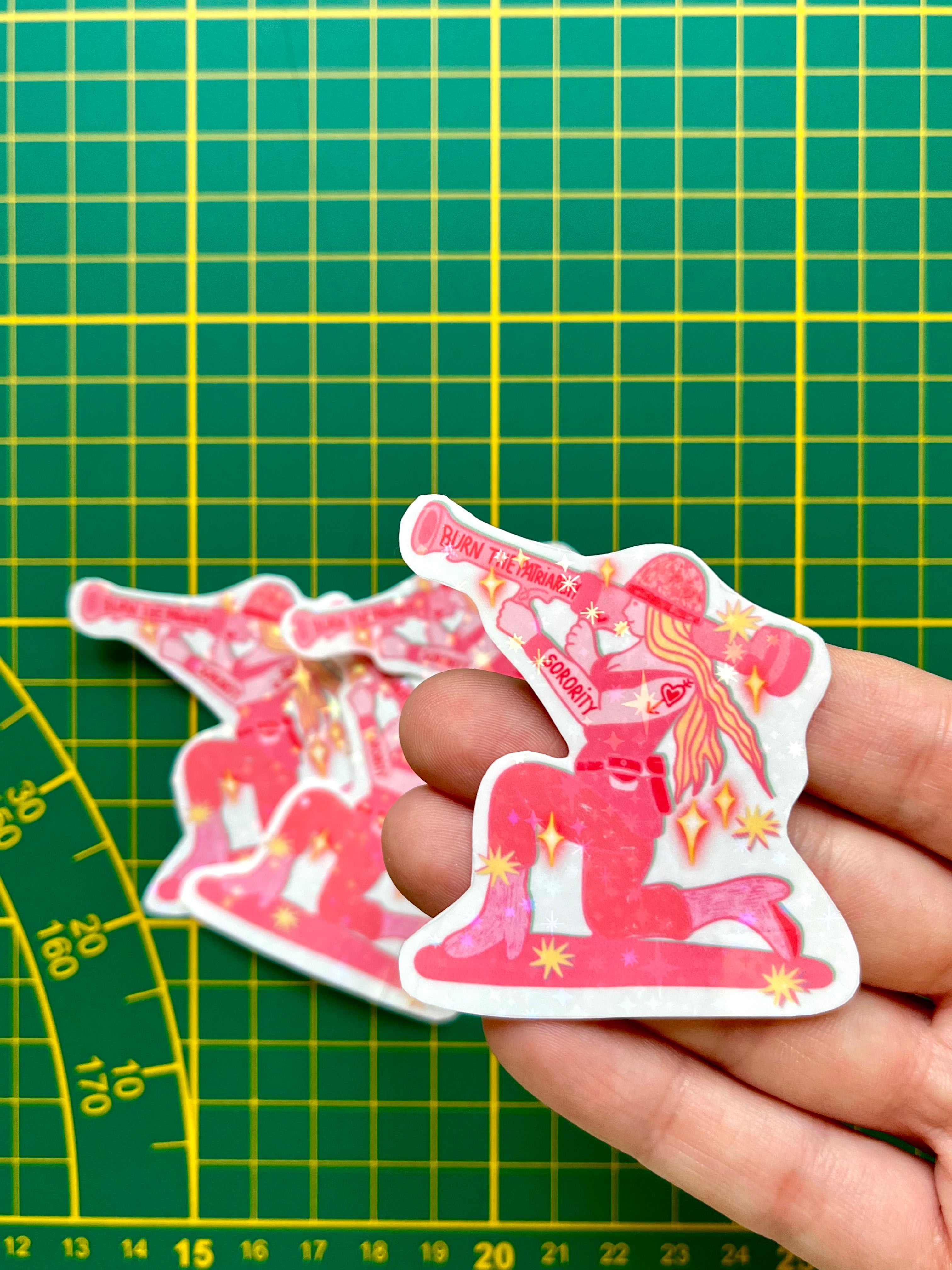 Pack Print A5 + Stickers"Sorority"