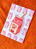 Print A5 "Men Tears"